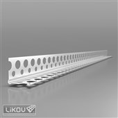 LIKOV Lišta rohová hliníková s prolisem G-LP 23/23mm, délka 2,5m